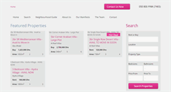 Desktop Screenshot of pinkpropertyuae.com