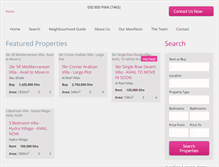 Tablet Screenshot of pinkpropertyuae.com